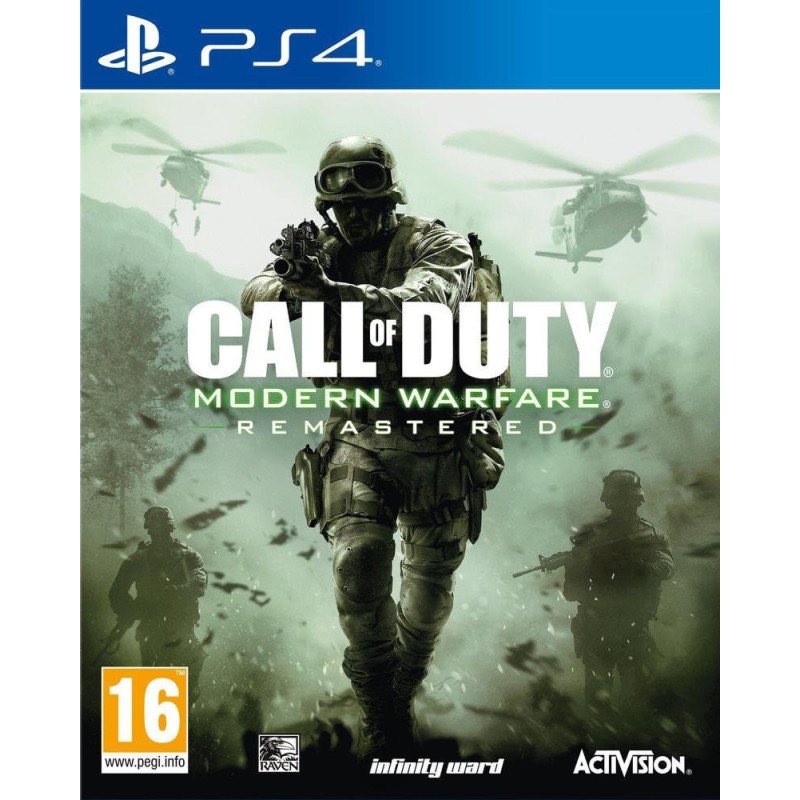 PS4 Call of Duty Modern Warfare Remastered Playstation 4 (PS4) video spēle