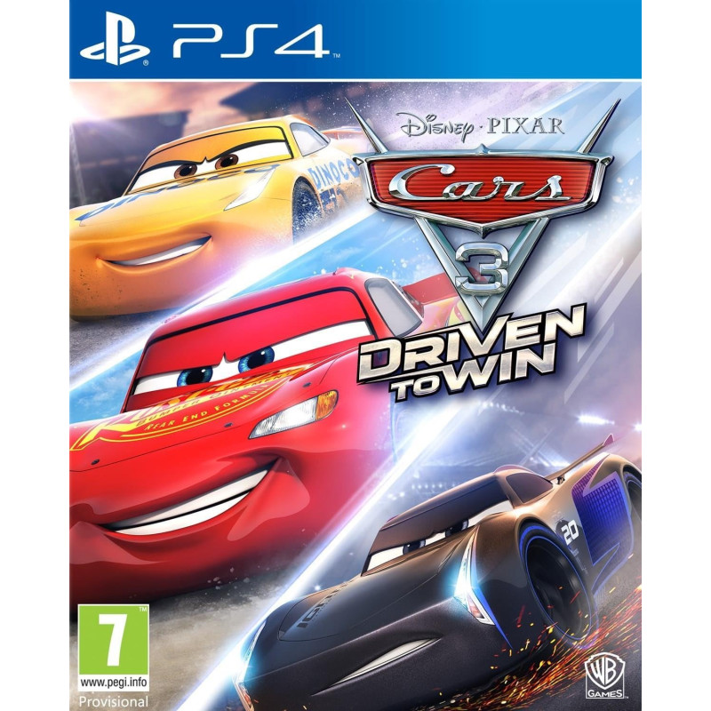 PS4 Cars 3 Driven to Win Playstation 4 video spēle