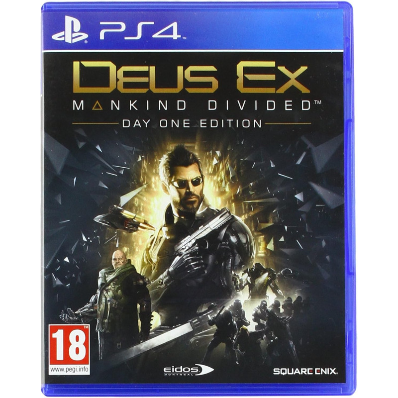 PS4 Deus Ex Mankind Divided - Day One Edition Playstation 4 (PS4) video spēle