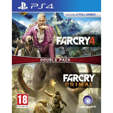 PS4 Far Cry Primal and Far Cry 4 Double Pack Playstation 4 (PS4) video spēle