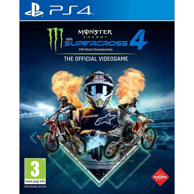 PS4 Monster Energy Supercross 4 Playstation 4 (PS4) video spēle