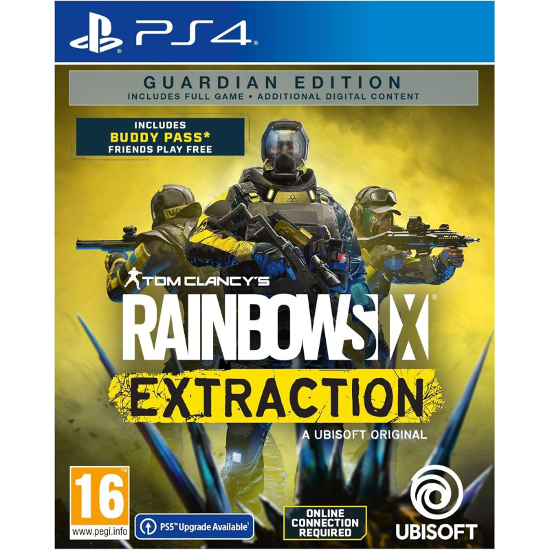 Ubisoft PS4 Tom Clancy's Rainbow Six Extraction Guardian Edition Playstation 4 video spēle