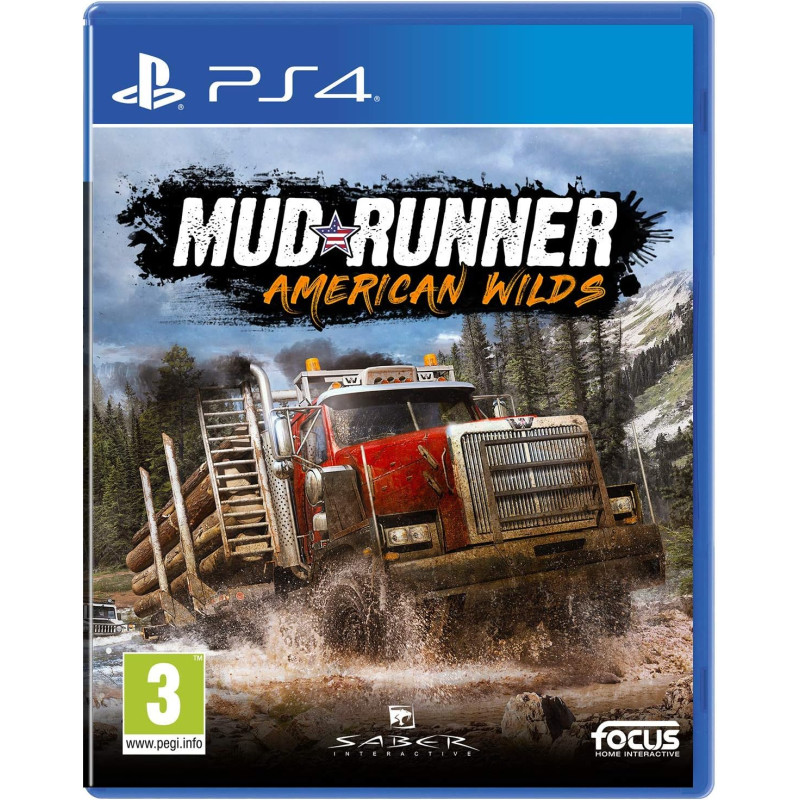 PS4 Spintires MudRunner American Wilds Edition Playstation 4 (PS4) video spēle