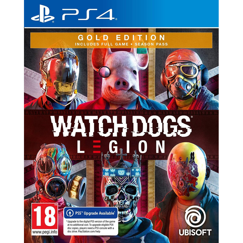 PS4 Watch Dogs Legion Gold Edition Playstation 4 (PS4) video spēle