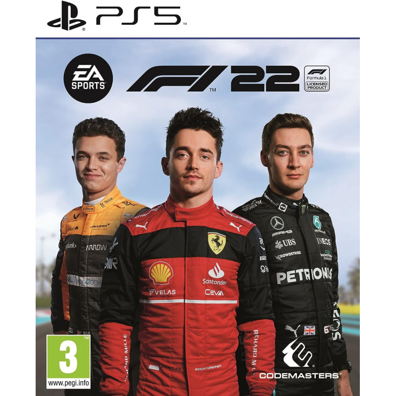 PS5 F1 22 (2022) Playstation 5 (PS5) video spēle