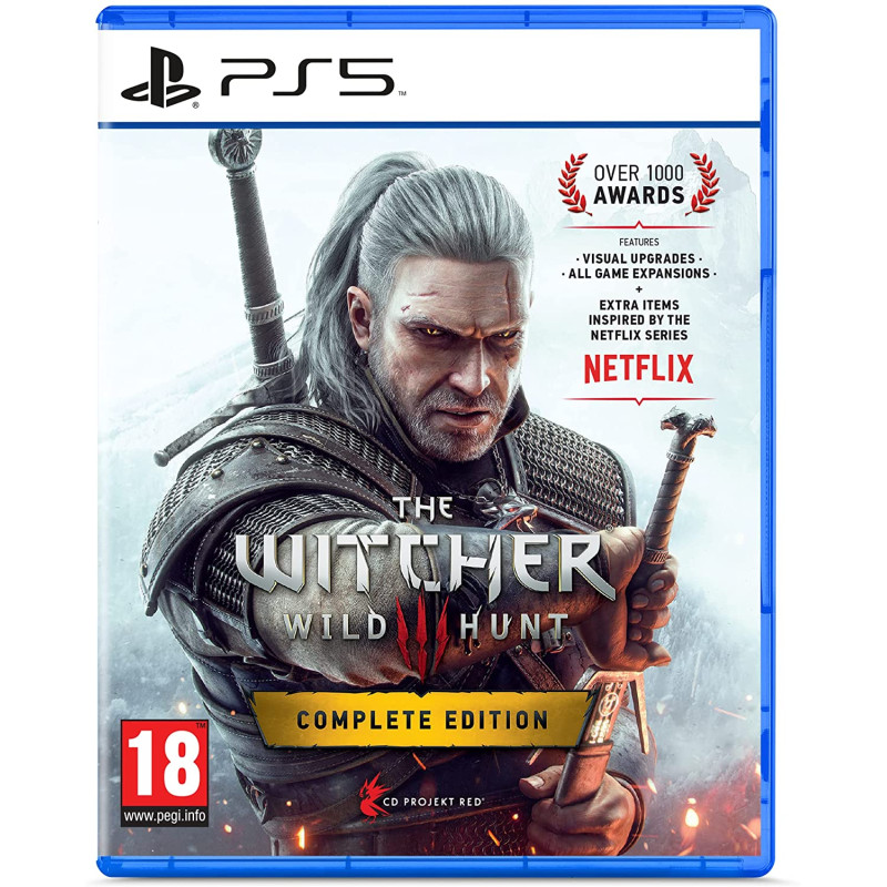 PS5 The Witcher III (3) Wild Hunt Complete Edition Playstation 5 (PS5) video spēle