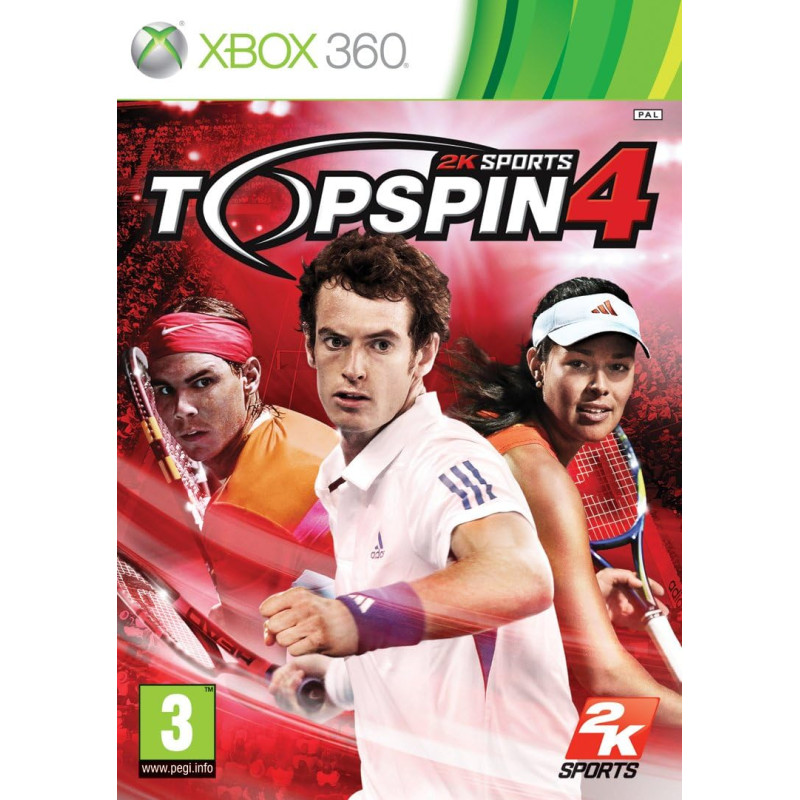 Top Spin 4 Xbox 360 video spēle