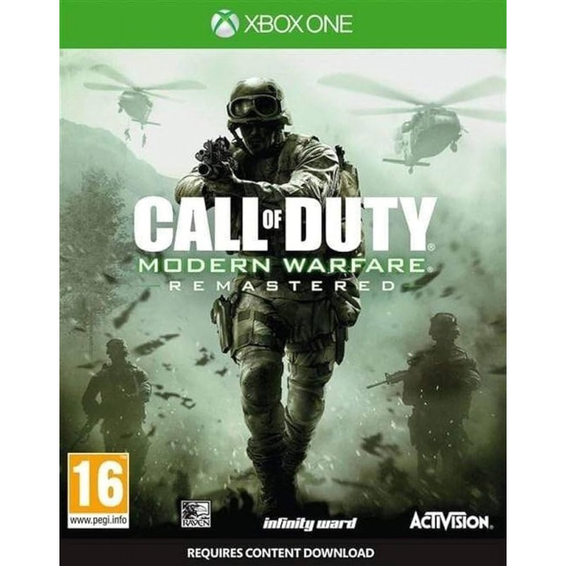 Call of Duty Modern Warfare Remastered Xbox One video spēle