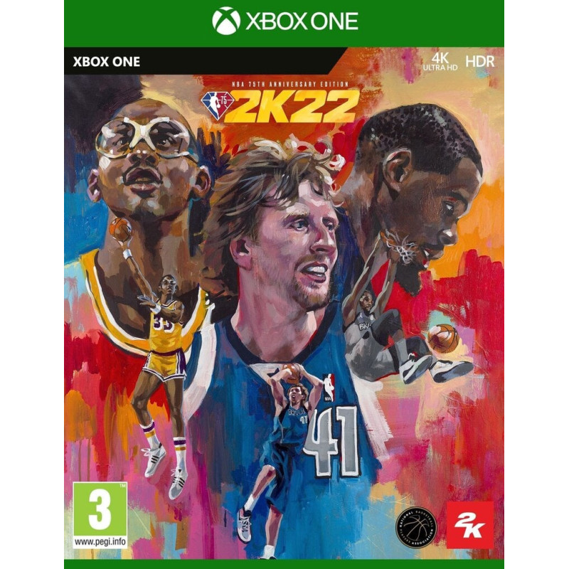 XBOX1 NBA 2K22 75th Anniversary Edition Xbox One video spēle