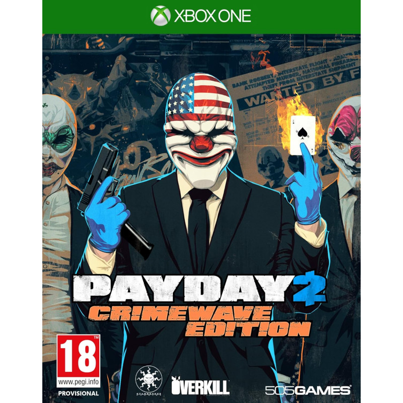 XBOX1 Payday 2 Crimewave Edition Xbox One video spēle