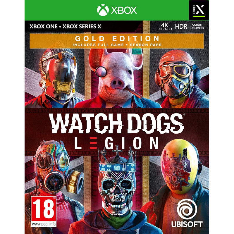 XBOX1 Watch Dogs Legion Gold Edition Xbox One video spēle