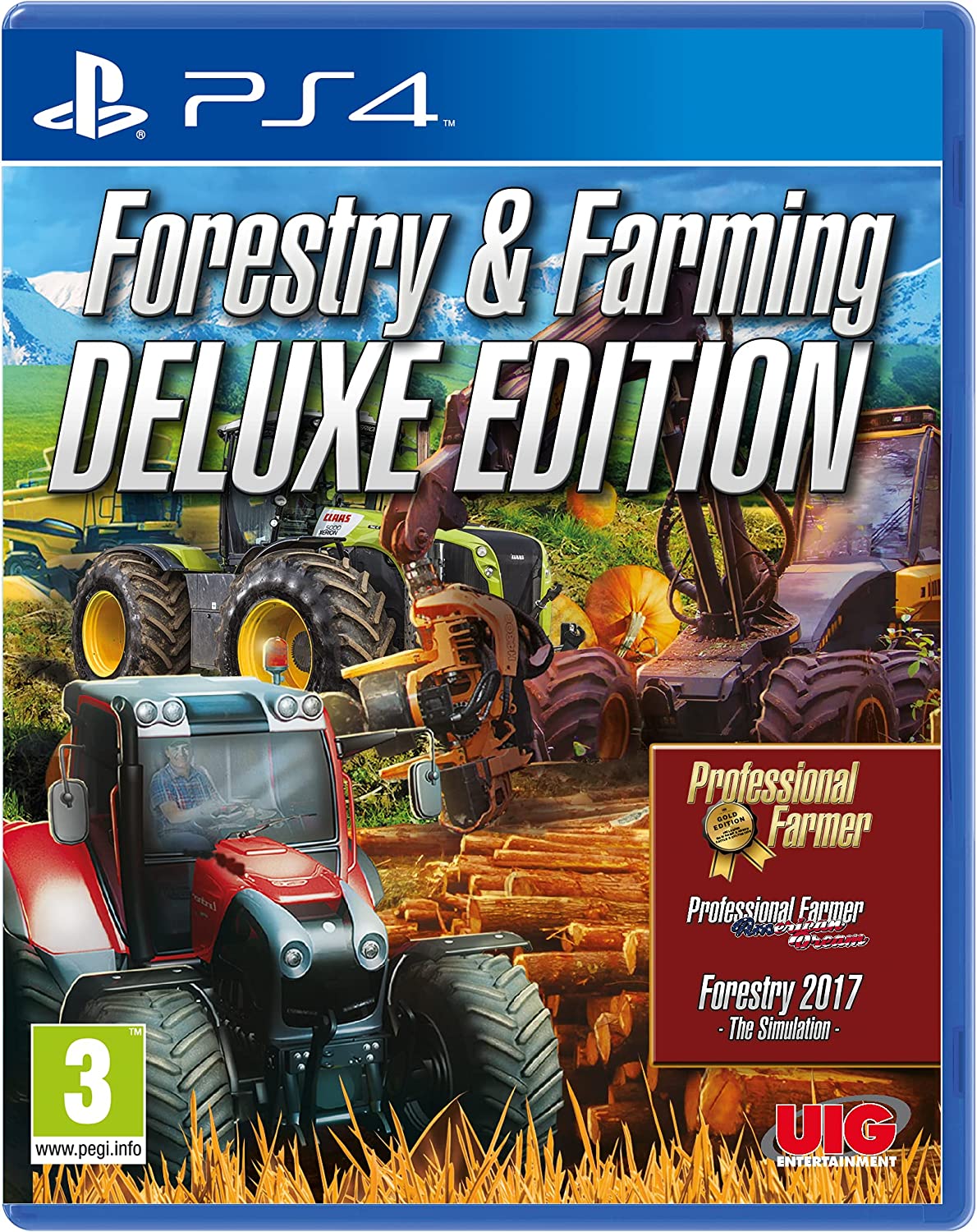 PS4 Forestry & Farming Deluxe Edition Playstation 4 (PS4) video spēle